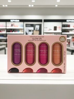5/$25 Manna Kadar Water Jelly Tint Lip & Cheek- (PICK ONE)